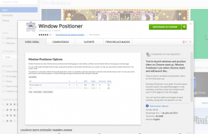 Extensão Window Positioner