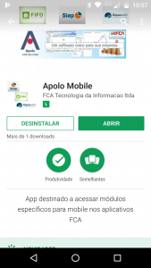 Software Apolo Mobile no Google Play